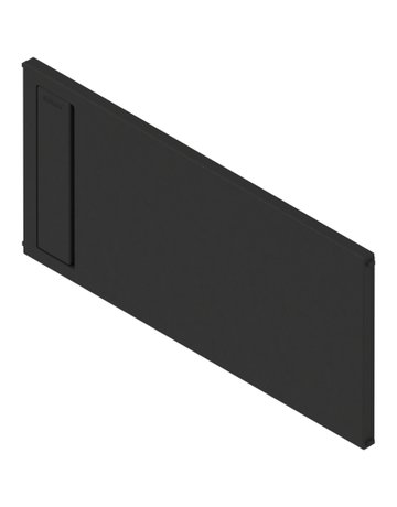 AMBIA-LINE Querteiler, für LEGRABOX/MERIVOBOX Frontauszug (ZC7F400RSP), Kunststoff, carbonschwarz matt - Blum