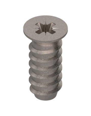 Systemschraube, Senkkopf, Ø6 mm, Nennlänge: 14.5 mm, vernickelt - Blum