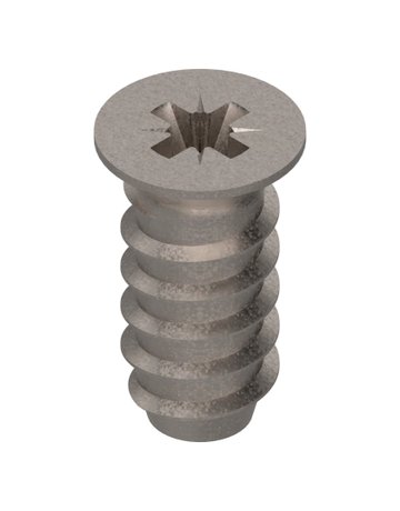 Systemschraube, Senkkopf, Ø6 mm, Nennlänge: 13 mm, vernickelt - Blum