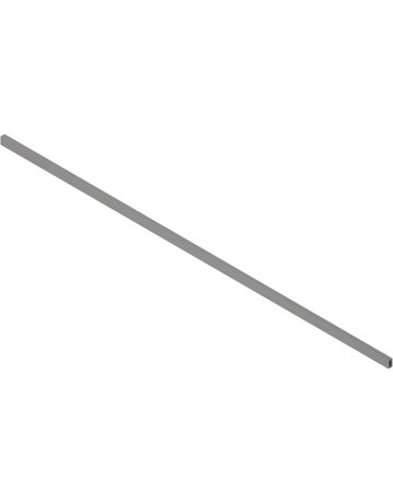 MERIVOBOX Querreling, bis KB=1200 mm, Länge=1059 mm, zum Ablängen, indiumgrau matt - Blum