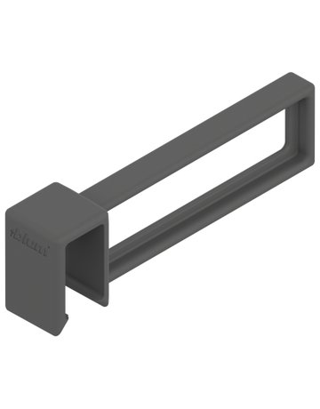 AMBIA-LINE Längsteiler für Querreling, für MERIVOBOX, oriongrau matt - Blum
