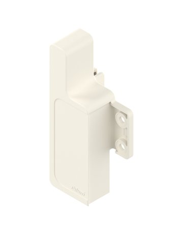 METABOX Fronthalter, Höhe M, für Innenschubkasten, links, R9001 cremeweiss - Blum