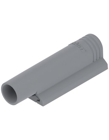 BLUMOTION Adapterplatte, gerade (20/32), Kunststoff, R7036 platingrau