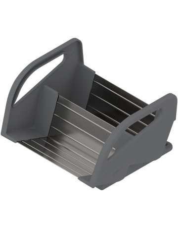 ORGA-LINE Gewürzhalter, ab Korpusbreite 300 mm, 1 Stück, inox-gebür.-lackiert - Blum