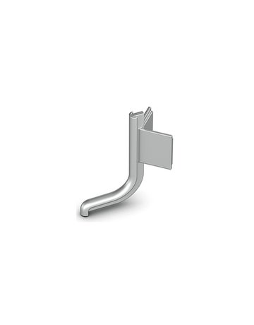 Griffmulde- Außenecke, 90°, Canis L, 9210122, Aluminium silber - Hettich
