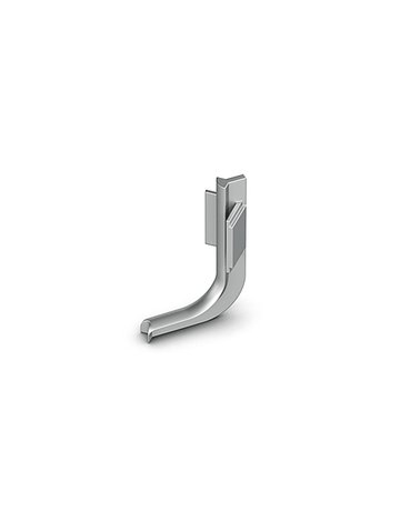 Griffmulde- Innenecke, 90°, Canis L, 9210117, Aluminium silber - Hettich