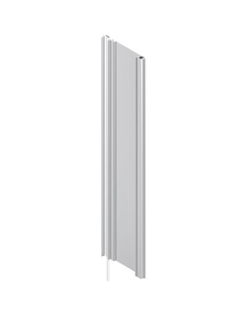 SERVO-DRIVE Trägerprofil vertikal, Länge=750 mm, LKH=760-769 mm, mit Kabel (Überstand unten 800 mm), Aluminium, zum Ablängen, roh - Blum