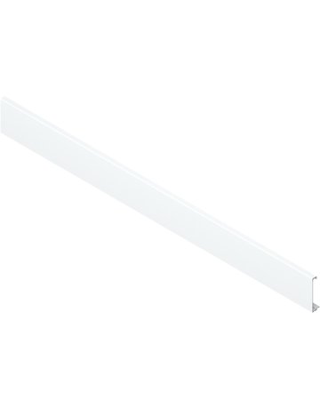 TANDEMBOX Vorderstück, für Innenschubkasten und Innenauszug mit Querreling, LW=1168 mm, zum Ablängen, für TANDEMBOX intivo/antaro, seidenweiss - Blum