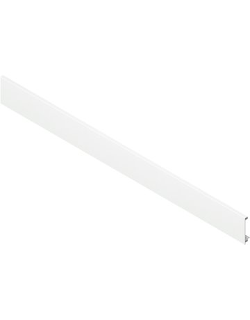 LEGRABOX Vorderstück, für Innenschubkasten und Innenauszug mit Querreling, KB=1200 mm, zum Ablängen, seidenweiss matt - Blum