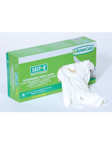 EASY•Q Einmalhandschuhe Nitril, Größe XL, Karton à 50 Stück - Repair Care