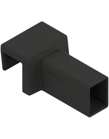 AMBIA-LINE Querrelinghalter, für LEGRABOX pure, carbonschwarz matt - Blum