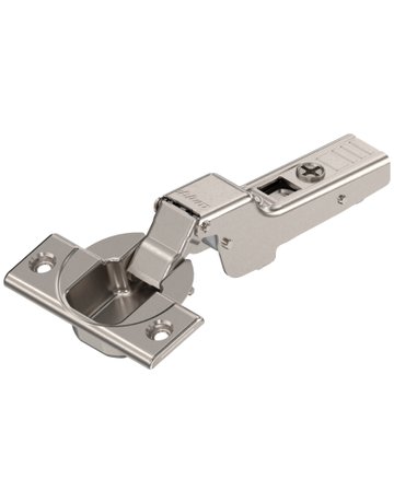 CLIP top Standardscharnier 110°, Mittelanschlag, Topf: Schrauben, vernickelt - Blum