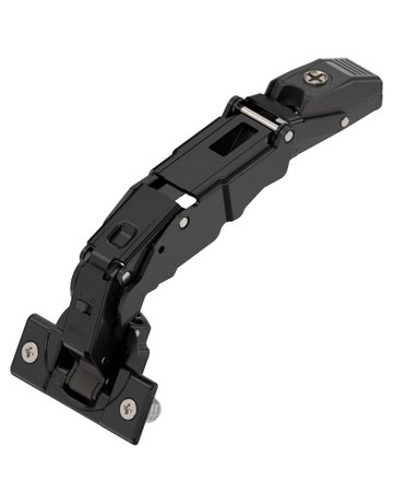CLIP top BLUMOTION 155° 0-Einsprung Eck Feder z. Einpressen, Schwarz