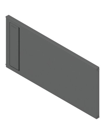 AMBIA-LINE Querteiler, für LEGRABOX/MERIVOBOX Frontauszug (ZC7F400RSP), Kunststoff, oriongrau matt - Blum