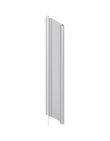 SERVO-DRIVE Trägerprofil vertikal, Länge=800 mm, LKH=810-819 mm, mit Kabel (Überstand unten 800 mm), Aluminium, zum Ablängen, roh - Blum