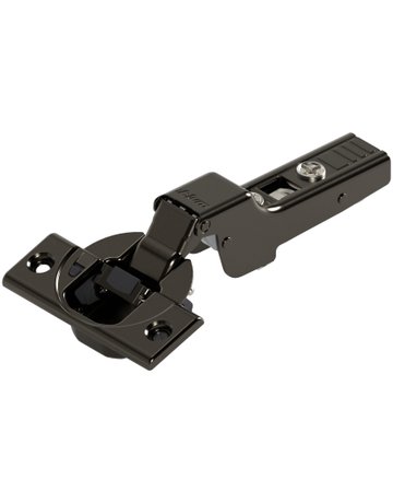 CLIP top BLUMOTION Standardscharnier 110°, Mittelanschlag, Topf: Schrauben, onyxschwarz