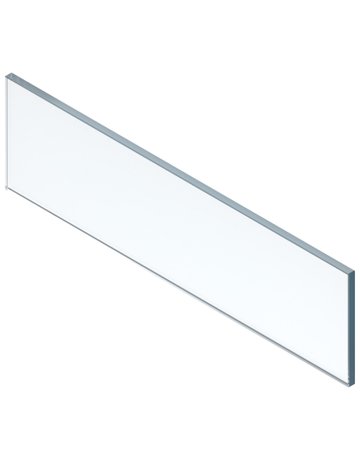 LEGRABOX Einschubelement - Vorne, Höhe C (138 mm), KB=600 mm (18/19 mm), Glas klar, für LEGRABOX pure/free, klar - Blum