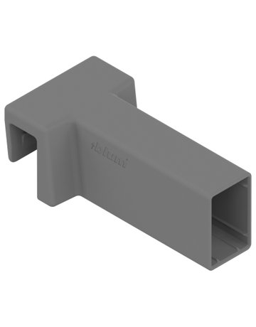 AMBIA-LINE Querrelinghalter Glas, für MERIVOBOX, indiumgrau matt - Blum