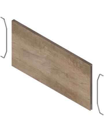 AMBIA-LINE Querteiler, für LEGRABOX/MERIVOBOX Frontauszug (ZC7F400RHP), Holzdesign, Nebr.Eiche grau ST10 - Blum