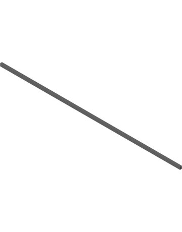 LEGRABOX Querreling, bis KB=1200 mm, Länge=1080 mm, zum Ablängen, oriongrau matt - Blum