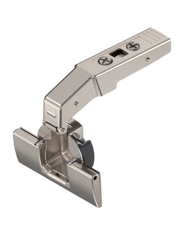 CLIP top Stollenscharnier 95°, innenliegend, Topf: INSERTA, vernickelt - Blum