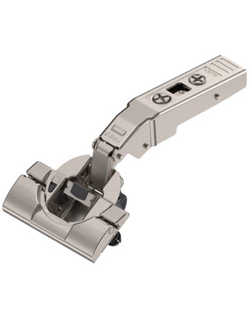 CLIP top BLUMOTION Winkelscharnier 30° III, max. aufschl., Topf: INSERTA, vernickelt