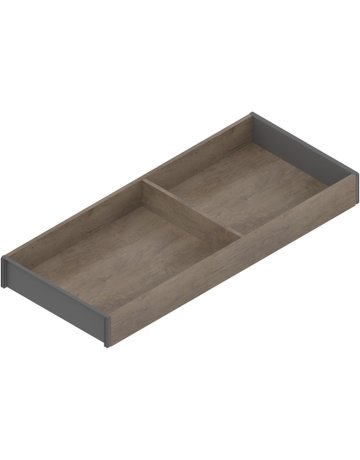 AMBIA-LINE Rahmen, für LEGRABOX/MERIVOBOX Schubkasten, Holzdesign, NL=500 mm, Breite=200 mm, Nebr.Eiche/oriongrau - Blum
