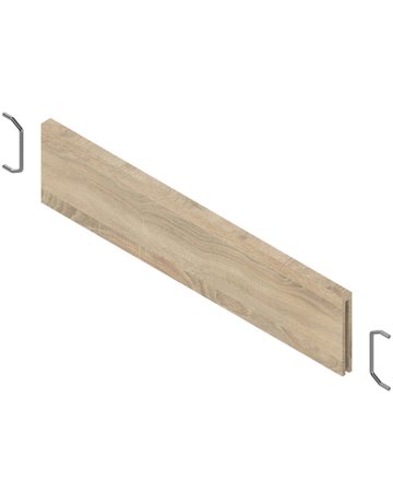 AMBIA-LINE Querteiler, für LEGRABOX/MERIVOBOX Schubkasten (ZC7SXXXRH2), Holzdesign, Bard.Eiche grau ST10 - Blum