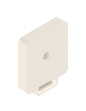 Distanz für METABOX Teilauszug, Schraubversion, Distanzstärke: 4 mm, R9001 cremeweiss - Blum