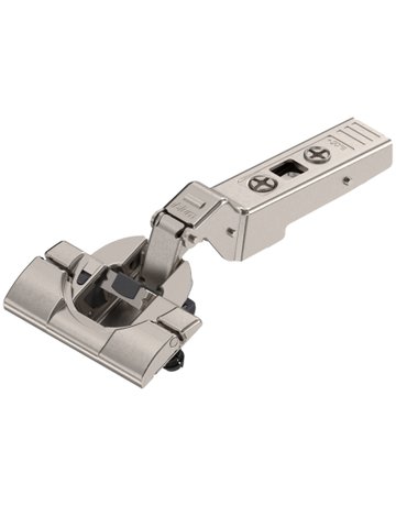 CLIP top BLUMOTION Winkelscharnier 20° II, aufschlagend, Topf: INSERTA, vernickelt