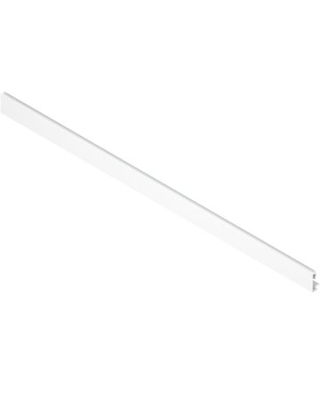 Vorderstück, mit Nut für Einschubelement, für Innenauszug für Einschubelement, KB=1200 mm, zum Ablängen, für MERIVOBOX, seidenweiss matt - Blum