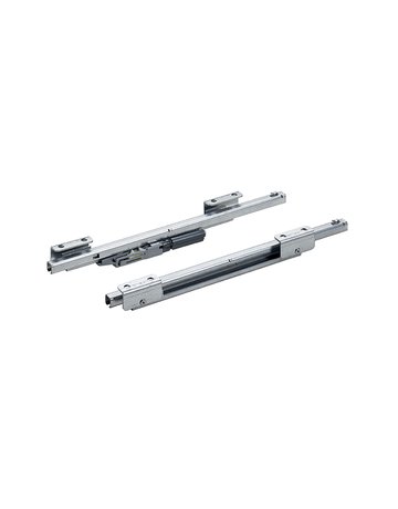 Quadro 12 Silent System (Garnitur), EB 398 mm, Einsatz unter Oberböden / Tischplatten, links und rechts - Hettich