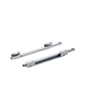Schreibmaterialschale- Auszugsführung, Teilauszug, Quadro 12 9156335, Stahl verzinkt - Hettich