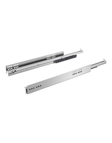 Auszugsführung Quadro V6 für Push to open Silent, NL 520 mm, EB 12,5 mm, links und rechts - Hettich