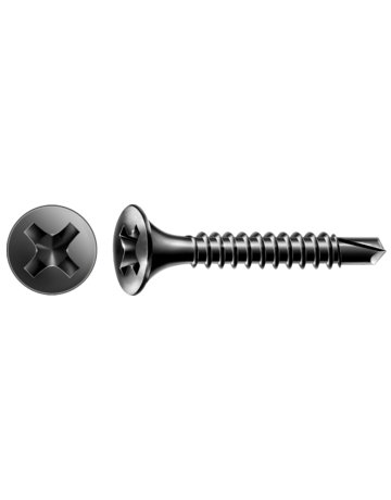 GIX-D TROMPETENKOPF H2 BOHRSPITZE PHOSPHATIERT 3,5 x 35 mm - SPAX