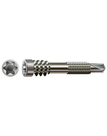 Terassenschraube ALU Zylinderkopf 5x48mm,Fixgw,Innensechsrund T25,ER A2 - SPAX