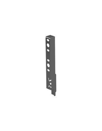 Rückwandverbinder ArciTech 218 mm, anthrazit, links - Hettich