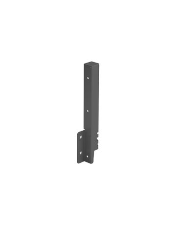 Rückwandverbinder ArciTech 218 mm, anthrazit, rechts - Hettich