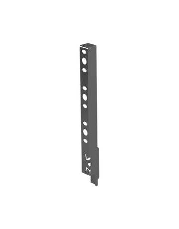 Rückwandverbinder ArciTech 282 mm, anthrazit, links - Hettich