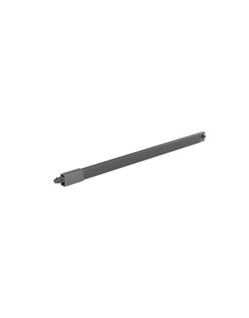 Längsreling ArciTech / 650 mm, anthrazit, links - Hettich