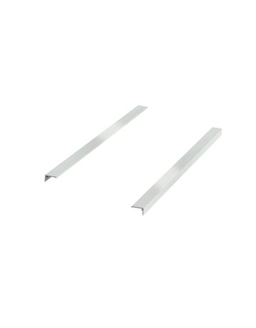 Designprofil ArciTech / 650 mm, Edelstahl Optik - Hettich