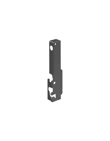 Rückwandverbinder InnoTech Atira, 144 mm, anthrazit, rechts - Hettich