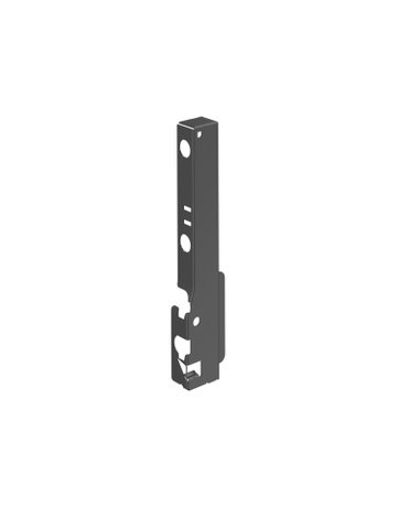 Rückwandverbinder InnoTech Atira, 176 mm, anthrazit, rechts - Hettich