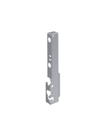 Rückwandverbinder InnoTech Atira, 176 mm, silber, rechts - Hettich