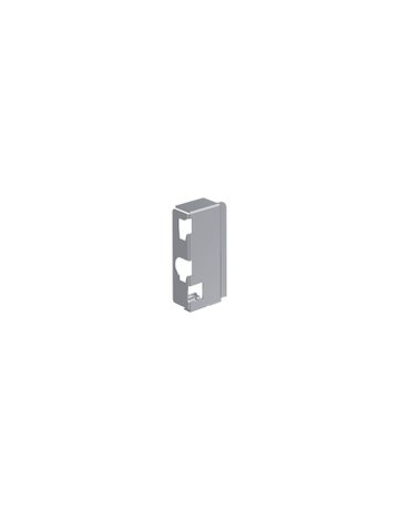 Rückwandverbinder InnoTech Atira, 70 mm, silber, rechts - Hettich