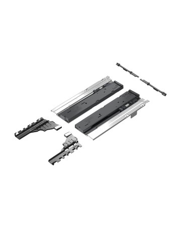 Öffnungssystem Push to open Silent für Quadro, 10 - 30 kg, links und rechts - Hettich
