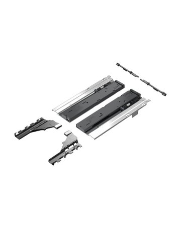 Öffnungssystem Push to open Silent für Quadro, 20 - 50 kg, links und rechts - Hettich