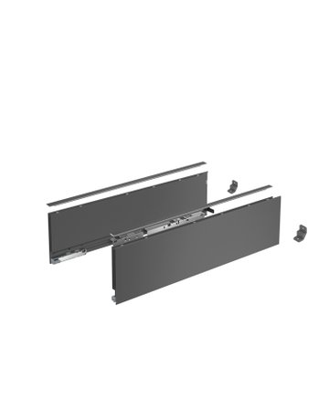 MB-Schubkast.zarge,Nennl.650mm,anthrazit AvanTech YOU 9353438,links und rechts - Hettich