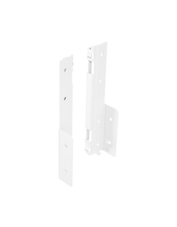 AvanTech YOU Verbinder für Rückwandprofil, Systemhöhe 187, weiß, rechts - Hettich