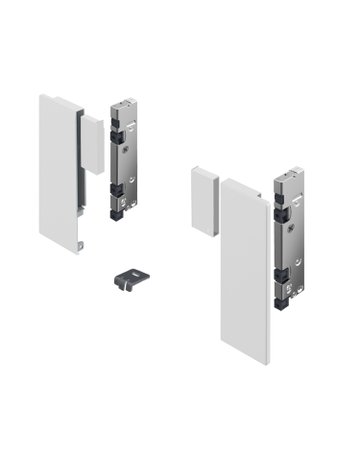 AvanTech YOU Set Verbinder für gestaltbare Innenfront, Nutzung mit Inlayzarge, Systemhöhe 187, weiß - Hettich